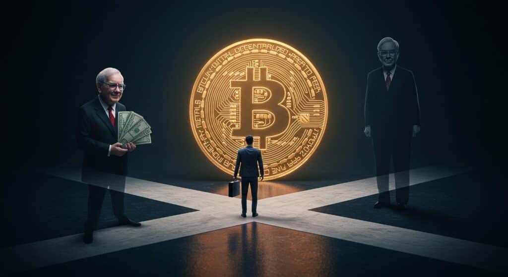 InfoCryptofr   Pourquoi Kiyosaki Freine sur Bitcoin  Buffett en Cause