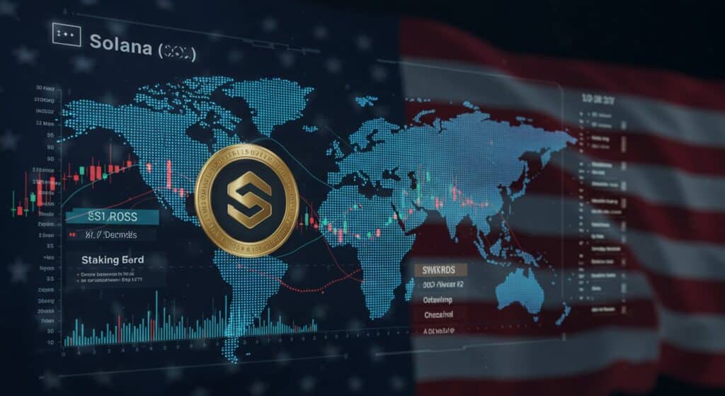 InfoCryptofr   Premier ETF Solana avec Staking  Un Lancement à 33M$