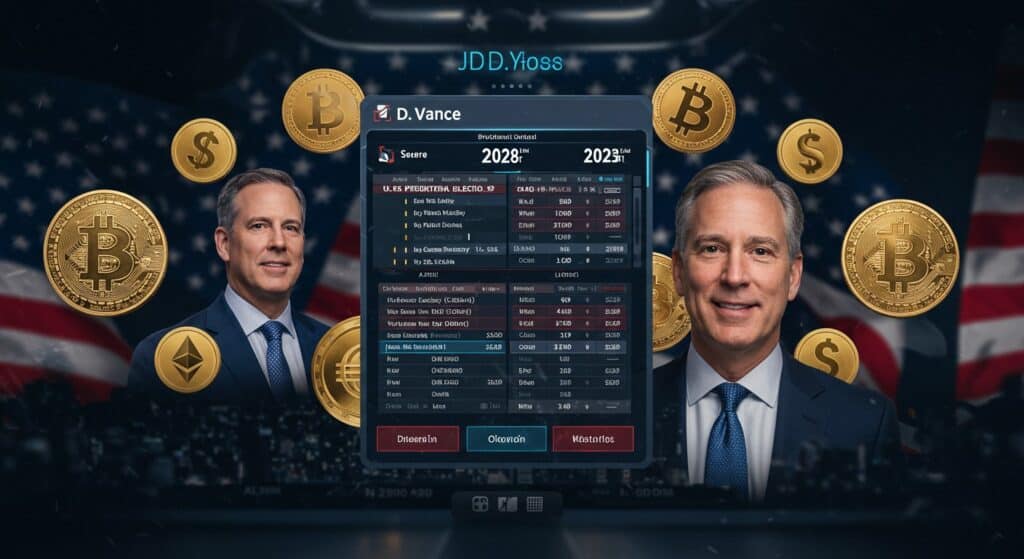 InfoCryptofr   Qui Gagnera lÉlection Américaine de 2028 