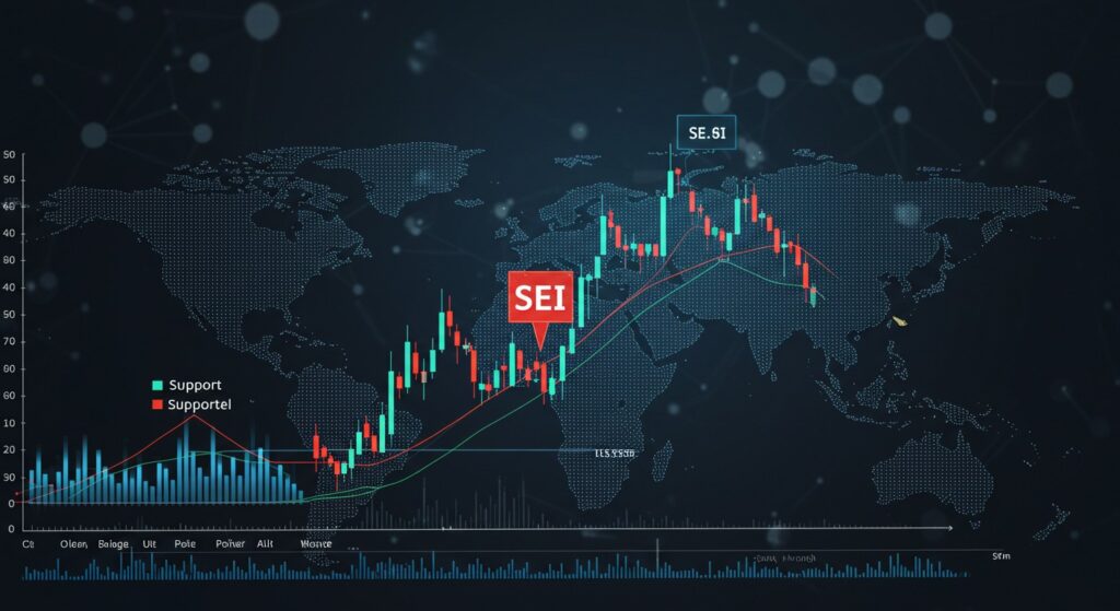 InfoCryptofr   SEI Teste un Support Clé  Nouveau Rallye en Vue 