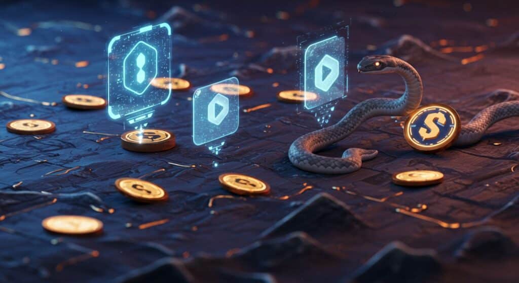 InfoCryptofr   Snaky Way  Le Meme Coin Qui Révolutionne 2025