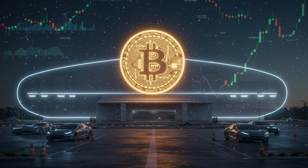 InfoCryptofr   Tesla HODL Bitcoin  284M$ de Gains en 2025