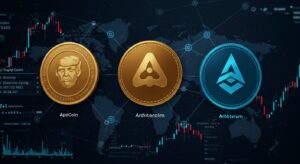 InfoCryptofr   Top Cryptos 2025  Trump Coin ApeCoin Arbitrum