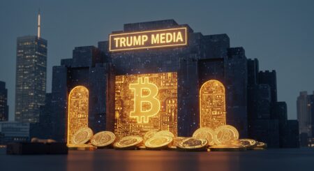 InfoCryptofr   Trump Media  Forteresse Bitcoin de 2 Milliards