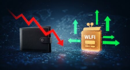 InfoCryptofr   Trump Wallet en Crise WLFI Brille avec +115 