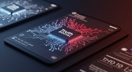 InfoCryptofr   Truth Social Adopte lIA  Une Révolution en Vue 
