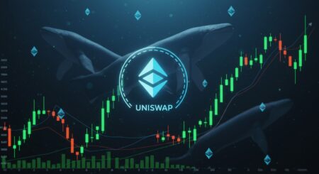 InfoCryptofr   Uniswap Explose  Hausse de 67 des Baleines UNI