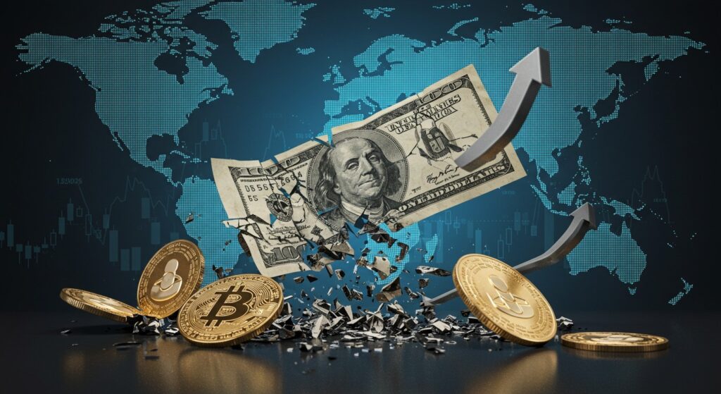 InfoCryptofr   USD en Crise  Quel Avenir pour le Dollar en 2025 