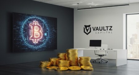 InfoCryptofr   Vaultz Capital Investit 134M$ dans Bitcoin