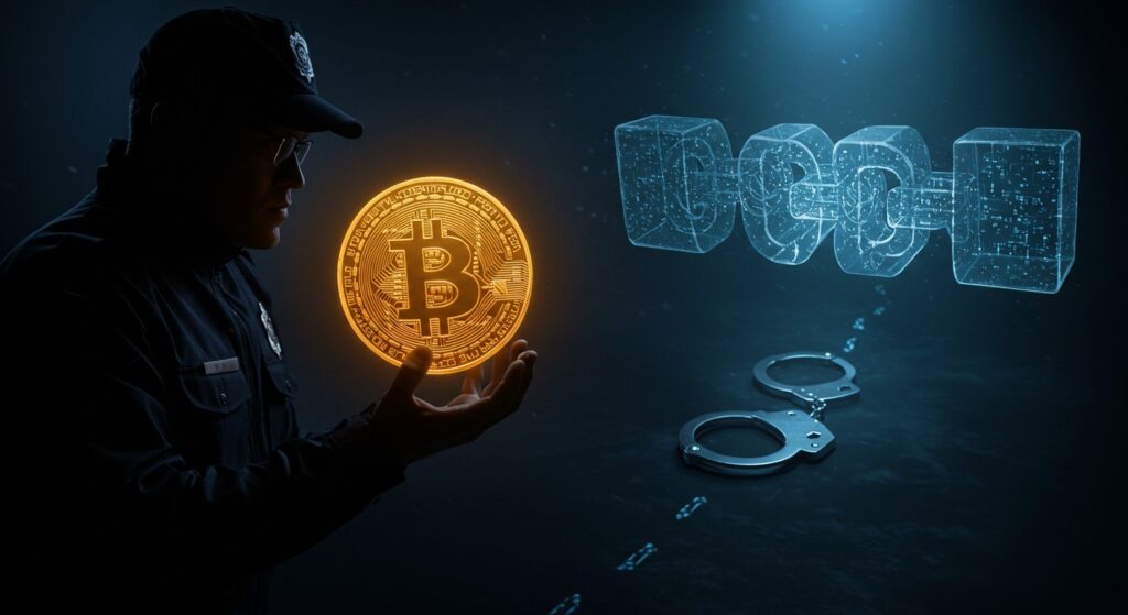 InfoCryptofr   Vol de Bitcoin par un Policier  La Justice Triomphe