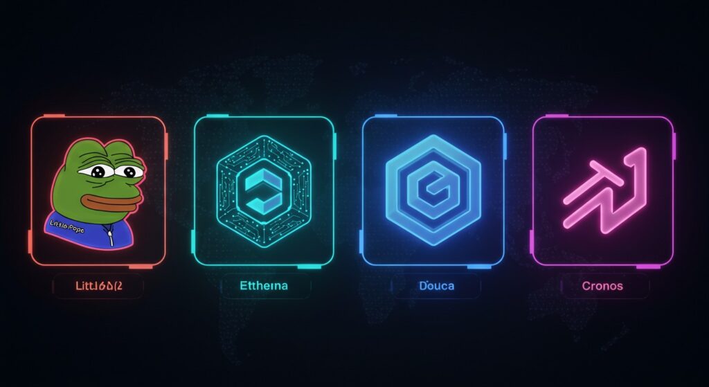 InfoCryptofr   4 Cryptos à Fort Potentiel en 2025 à Découvrir