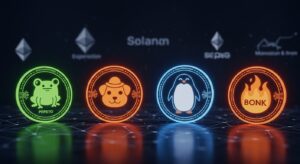InfoCryptofr   4 Memecoins à Fort Potentiel pour 2025 2026