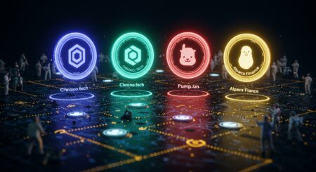 InfoCryptofr   4 Tokens Qui Secouent le Marché Crypto en 2025
