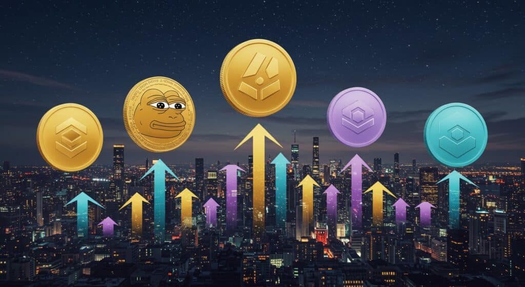 InfoCryptofr   5 Cryptos Explosives pour 2025  Transformer 300 € en 15 000 €