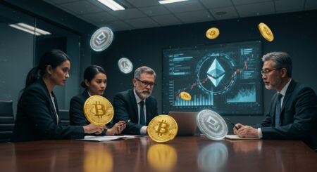 InfoCryptofr   5 Entreprises Cotées Boostent Leurs Réserves Crypto