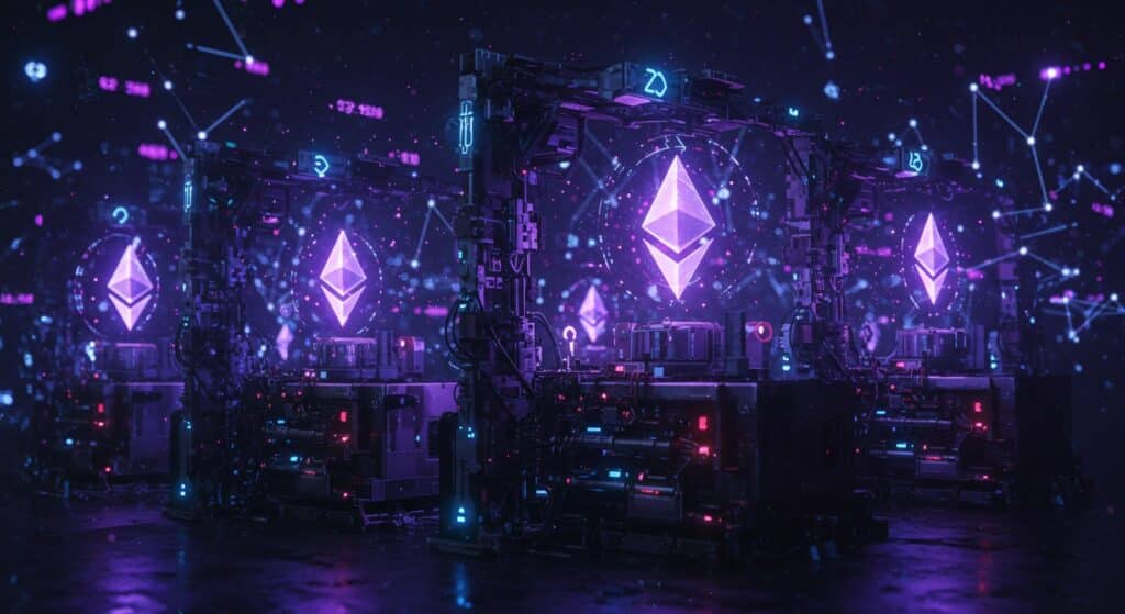 InfoCryptofr   ARK Invest Mise Gros sur Ethereum via BitMine