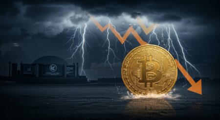 InfoCryptofr   Bitcoin  Alerte Baissière Avant Jackson Hole