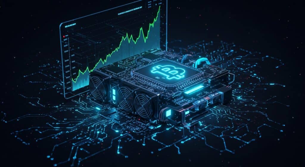 InfoCryptofr   Bitcoin  Minage Rentable Malgré un Hashrate Record