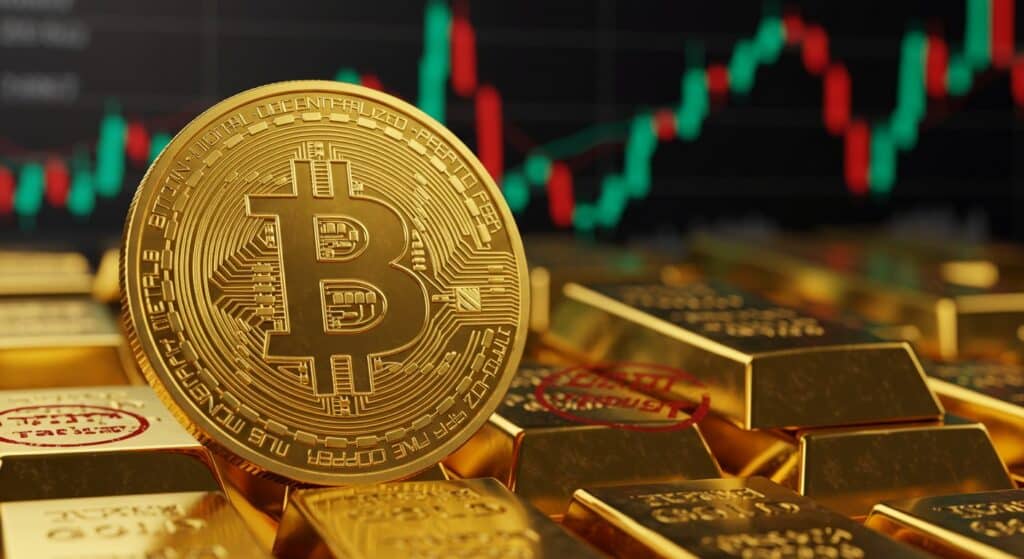 InfoCryptofr   Bitcoin Vers Un Record  Impact Des Tarifs Sur LOr