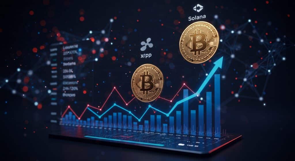 InfoCryptofr   Bitcoin XRP Solana  La Hausse des Cryptos en 2025