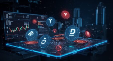 InfoCryptofr   Bitget Lance des Contrats Perpétuels RWA  TSLA NVDA CRCL