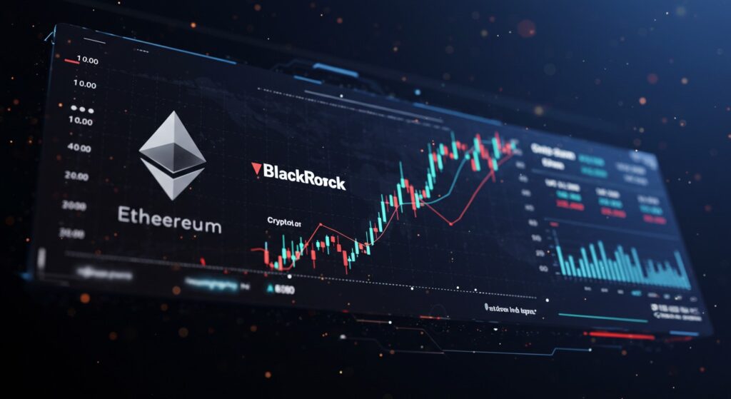 InfoCryptofr   BlackRock et Ethereum Dominent les Flux Crypto