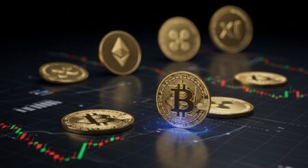 InfoCryptofr   BTC et ETH Stabilisés XRP et Dogecoin en Hausse