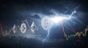 InfoCryptofr   Chute des Cryptos  Bitcoin ETH XRP en Baisse