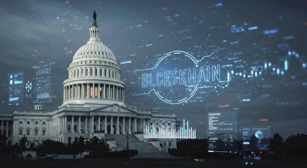 InfoCryptofr   Commerce US Publie Données Économiques sur Blockchain