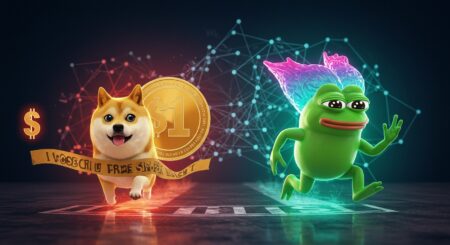 InfoCryptofr   Course au Dollar  Quel Memecoin Atteindra 1 $ en 2025 