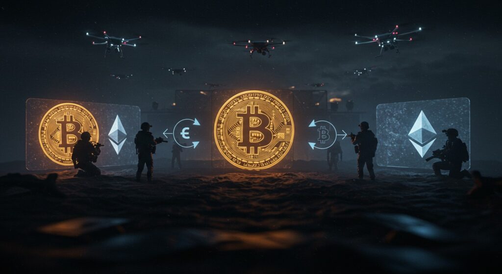 InfoCryptofr   Crypto et Conflits  Le Financement des Guerres Modernes