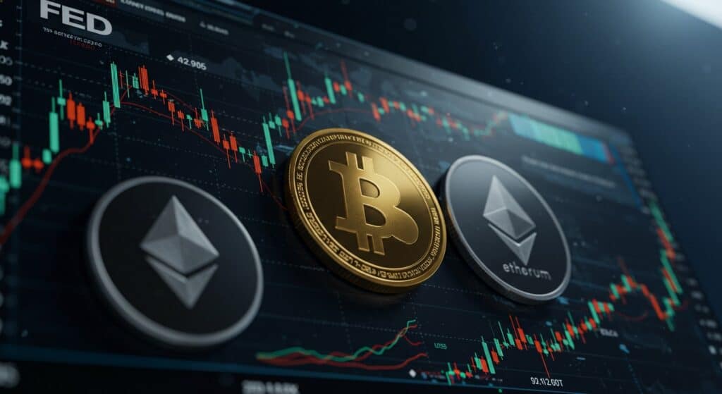 InfoCryptofr   Cryptos en Attente  La FED Va t elle Tout Changer 