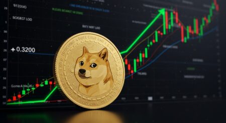 InfoCryptofr   Dogecoin à 032 $  Une Hausse Imminente 