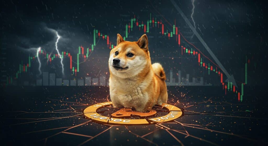 InfoCryptofr   Dogecoin en Danger  Vers une Baisse Majeure 