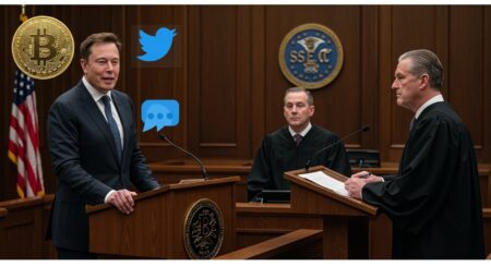 InfoCryptofr   Elon Musk Face à la SEC  Bataille Juridique sur Twitter