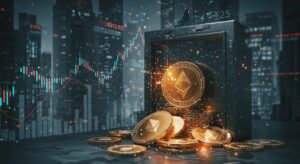 InfoCryptofr   ETF Ethereum  8  de lOffre sous Contrôle Institutionnel