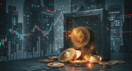 InfoCryptofr   ETF Ethereum  8  de lOffre sous Contrôle Institutionnel