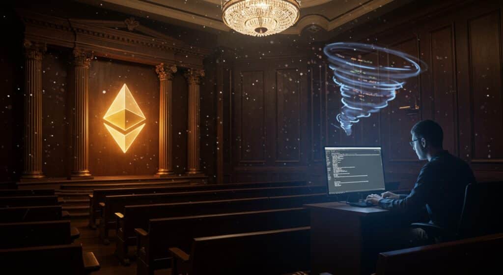 InfoCryptofr   ETH Soutient Roman Storm  Un Million pour la Défense
