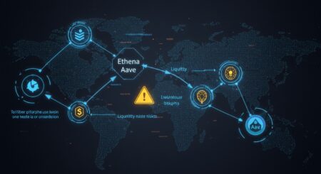 InfoCryptofr   Ethena et Aave  Risques et Opportunités en 2025