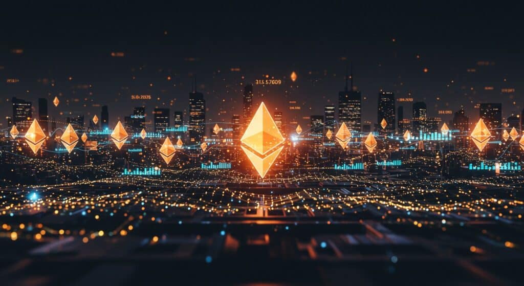 InfoCryptofr   Ethereum  Volume Record de 320 Milliards en Août