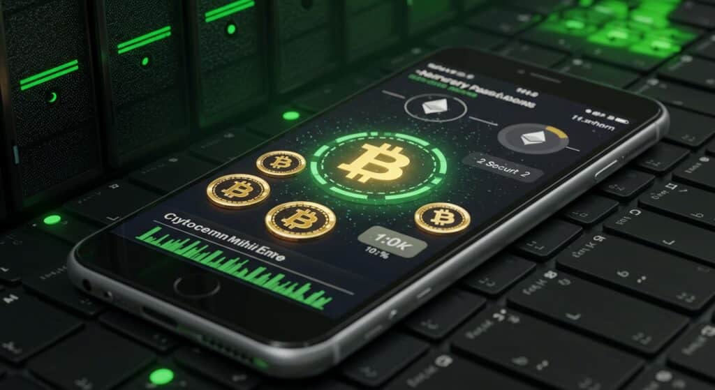 InfoCryptofr   Gagner Avec BTC Miner  La Révolution Du Rendement Passif
