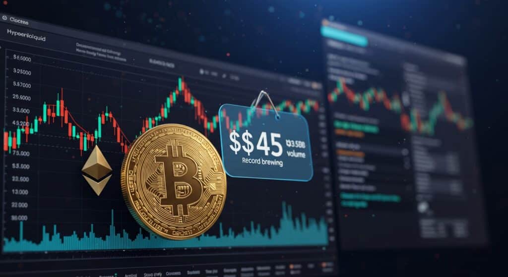 InfoCryptofr   Hyperliquid Défend   Volume Record à 5B