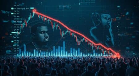 InfoCryptofr   Kanye West et YZY  Le Krach dun Memecoin Prometteur