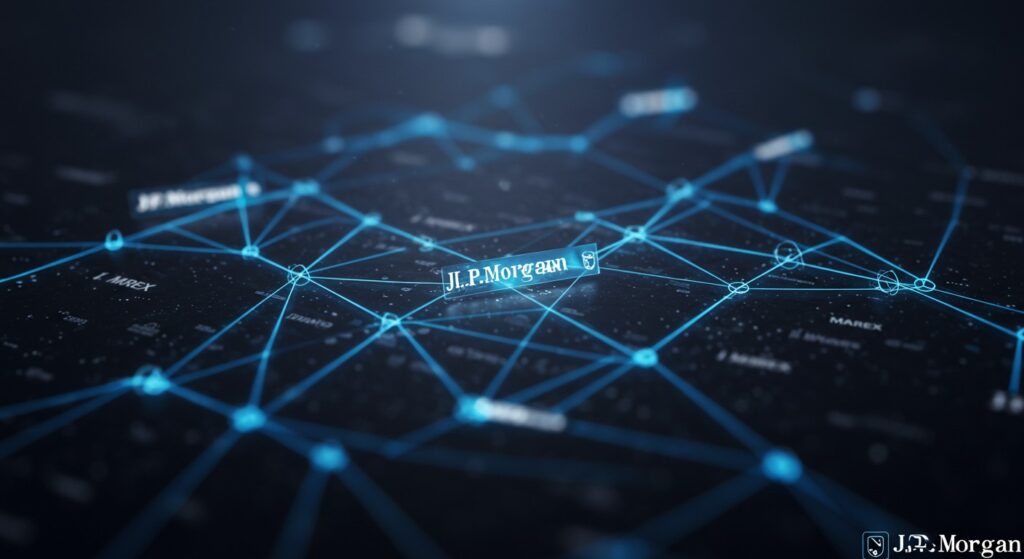 InfoCryptofr   Marex et JP Morgan  Blockchain pour Règlements 247