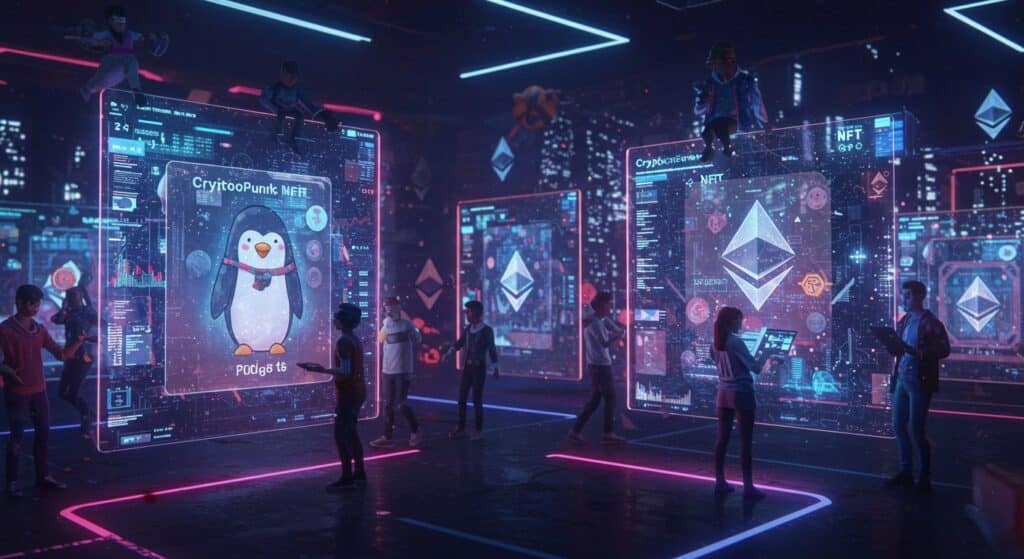 InfoCryptofr   NFT  Le Marché Explose à 93 Milliards Grâce à Ethereum