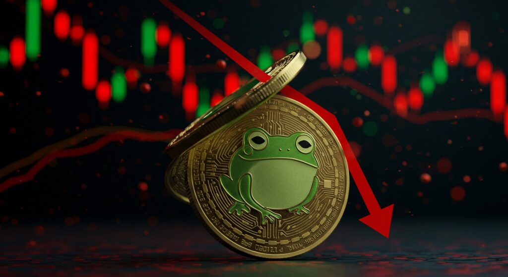 InfoCryptofr   Pepe Coin Chute  Analyse dune Crise Majeure