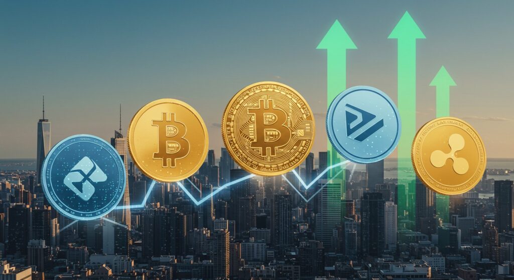 InfoCryptofr   Pourquoi Bitcoin Solana BNB et XRP Grimpent Aujourdhui