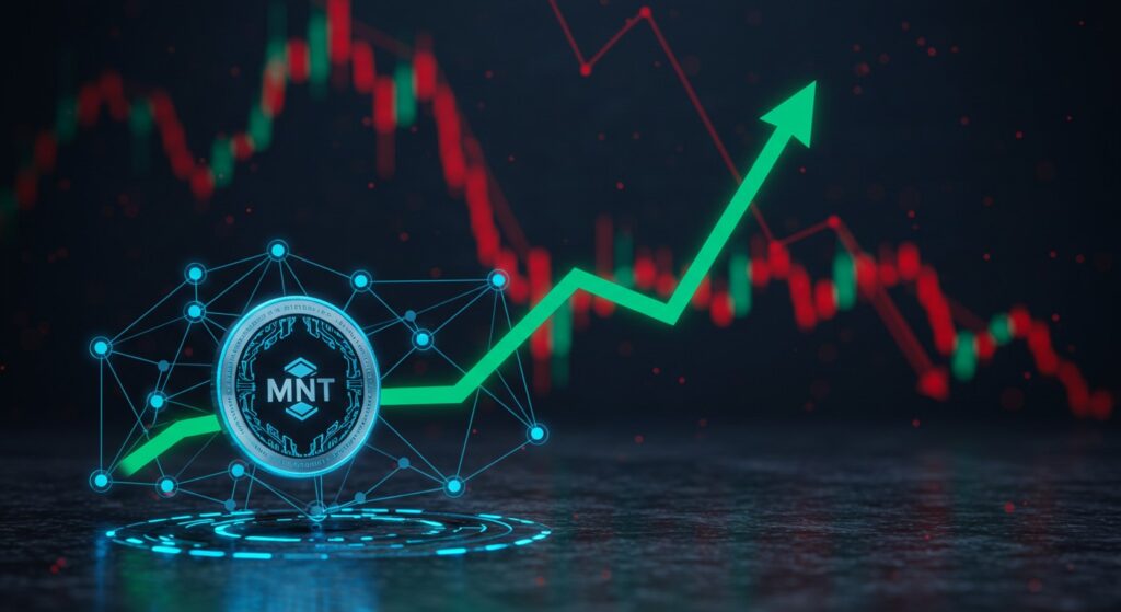 InfoCryptofr   Pourquoi MNT de Mantle Explose Malgré la Baisse Crypto