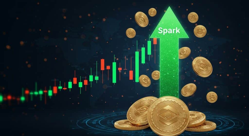 InfoCryptofr   Pourquoi Spark Crypto a Formé une Bougie Divine