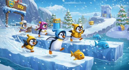 InfoCryptofr   Pudgy Penguins Conquiert Le Mobile Avec Un Jeu Révolutionnaire